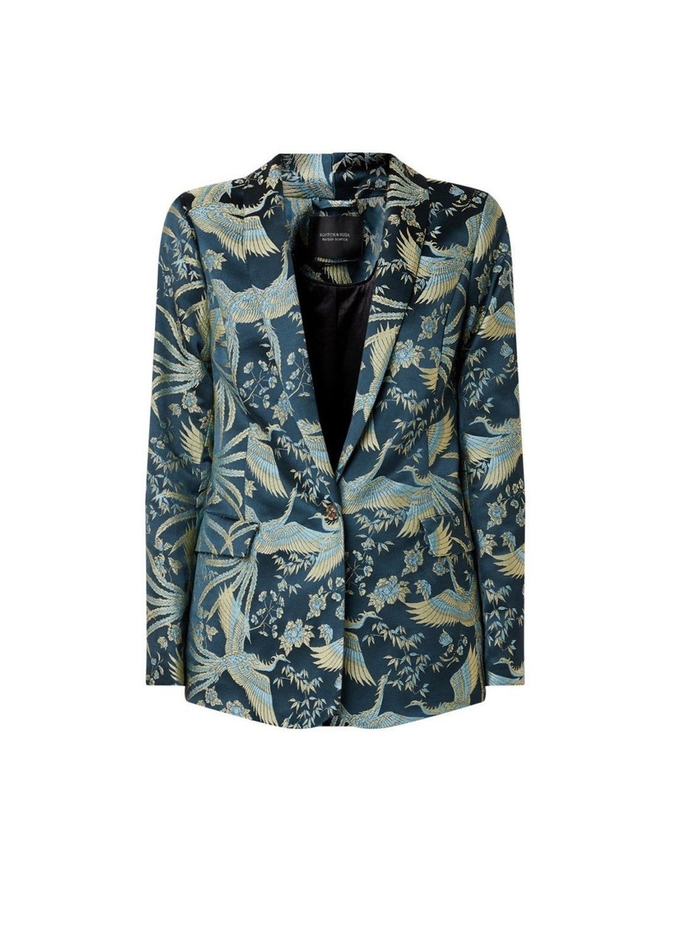 Scotch & Soda Maison Floral Jacquard Blazer